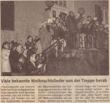 Weihnachtskonzert am Haus Letmathe